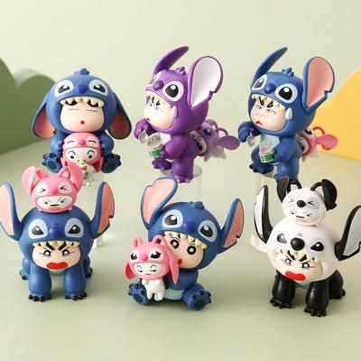 Shin-chan Serie Anime Figur Blind Box - Kreatives Desktop- & Auto-Ornament