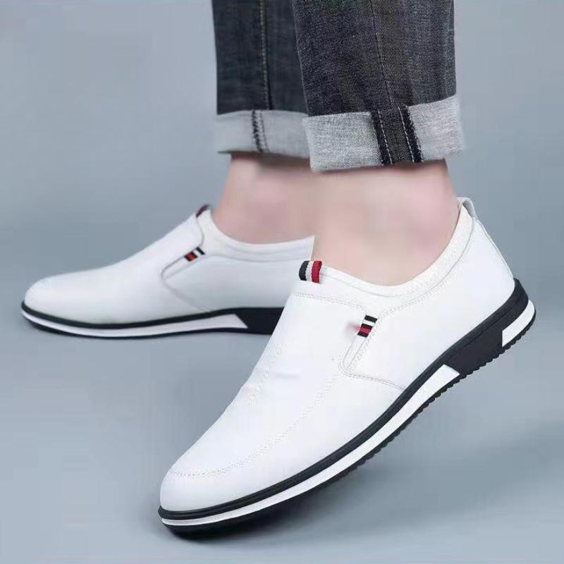 Men's Business Casual Shoes Comfortable Flat Shoes Fashion Breathable Male Loafers 2024 New Mens Shoes Wear-resistant Zapatillas