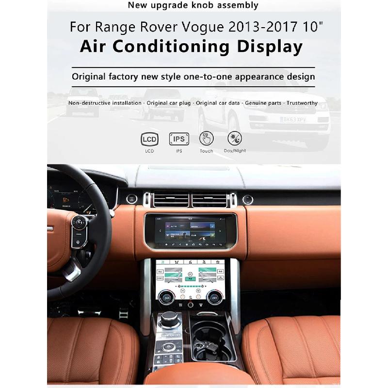 10 " Car Touchscreen AC a/C Control Panel For Range Rover Vogue L405 2013 - 2017