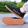 Summer Breathable Mesh Tai Chi Shoes Beef Tendon Sole Tai Chi Shoes Martial Arts Training Shoes Black