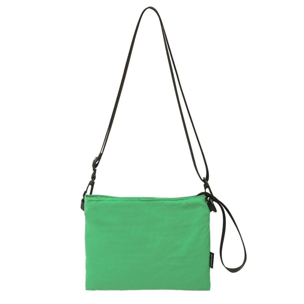 

Causal Sports Shoulder Bag Lightweight Messenger Bag Simple Nylon Small Crossbody Bag Outdoor зелёный