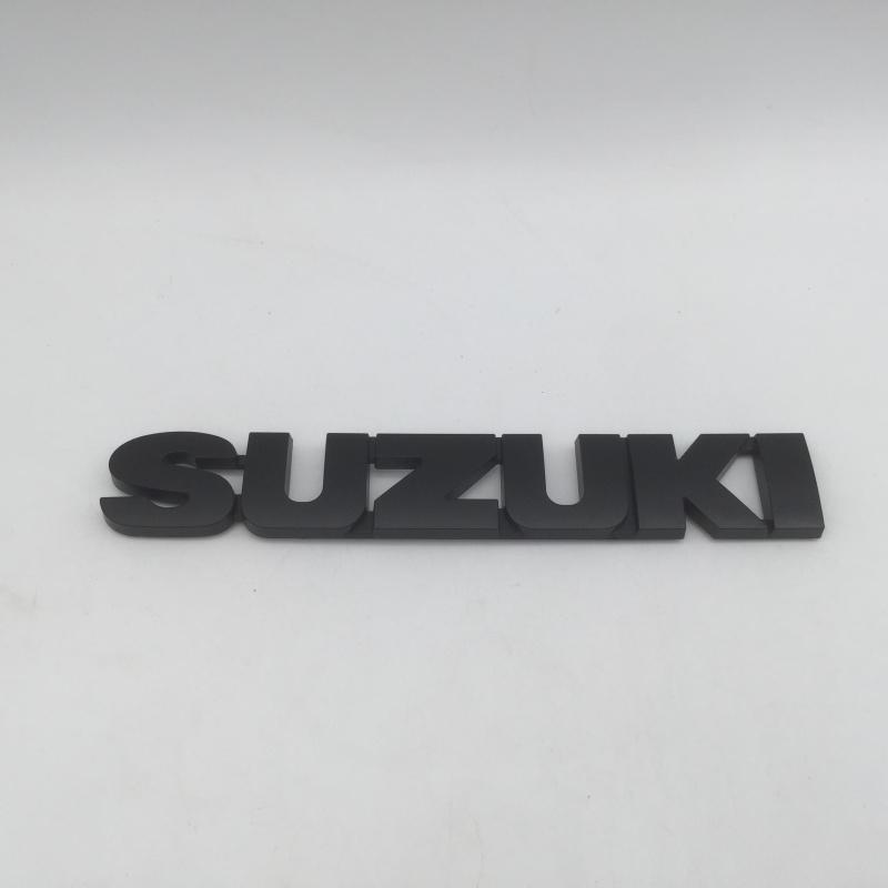 

1pcs ABS for Suzuki car Letter Rear trunk Decals Emblem badge Fender side sticker Decal styling Accessories