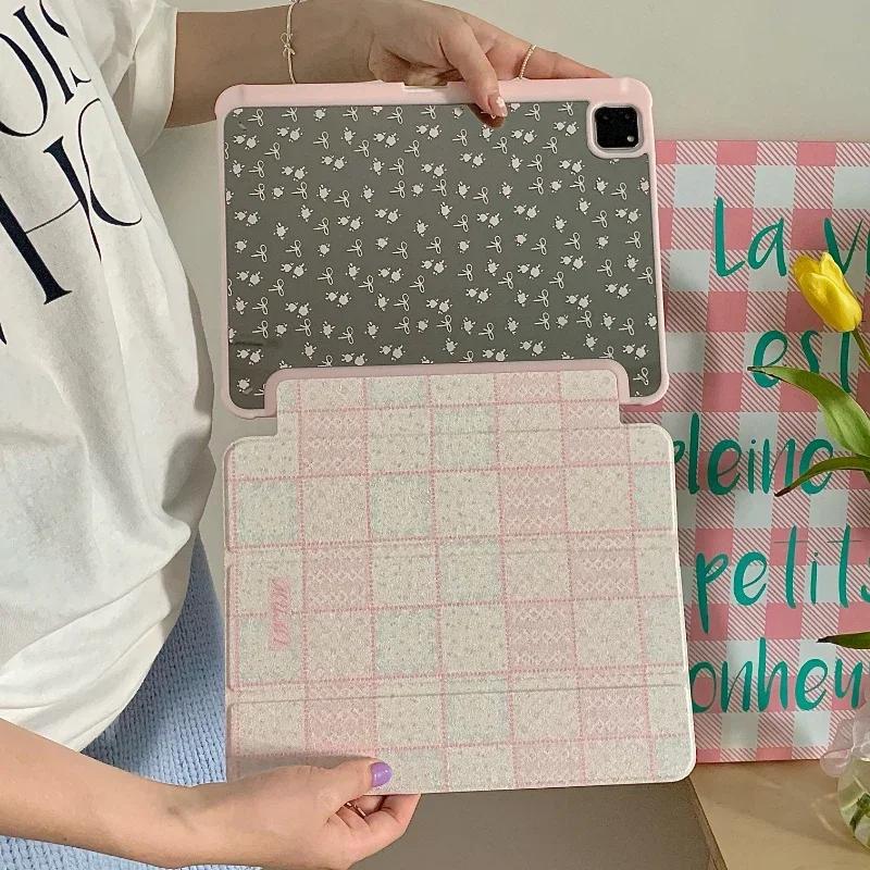 Цветочный Smart Cover для iPad Air 5-го поколения Чехол для iPad 10 Чехол для iPad 6-го поколения 7 8 9-го 10.2 Funda Cover 10.9 10-го поколения 8.3inch