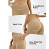 Women's Cross High,Waist Tight,Fitting Multi,Functional Flared Yoga Pants, Elastic Color Sports Casual Pants