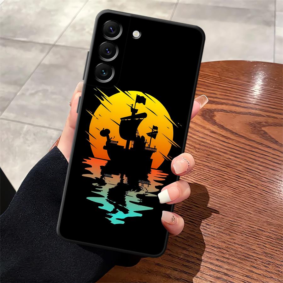 Mobilskal för Samsung Galaxy A72 A73 A14 A15 A24 A17 A12 A13 A54 A71 A23 A16 A34 A51 A52 Luffy Zoro Tecknad