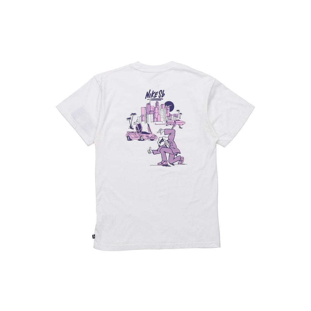 Nike Drop Shoulder Sleeve T-Shirt Men's White CW1479-100