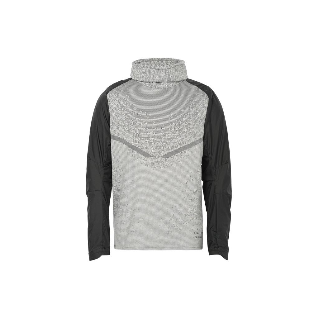 Nike T Shirts Men's Black Gray Color Turtleneck Moderate Straight Fit DM4629-010