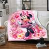 1 pezzo Rosa, adorabile coperta di Minnie Leggero Plaid in Flanella per Divano Letto Viaggio Campeggio Soggiorno Ufficio Divano Sedia