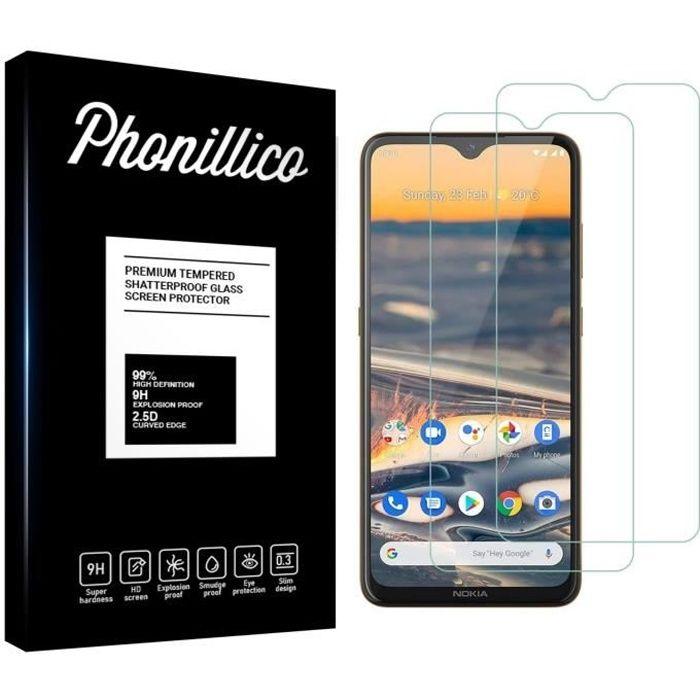 Verre Trempé - Phonillico® - Nokia 5.3 - Pack de 2 - Résistant aux rayures - Protection Écran