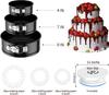 527 Piece Cake Decorating Supplies Set Turntable Baking Tool Set Cupcake Kitchen