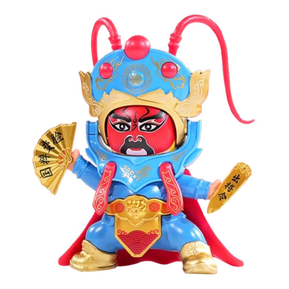 

Sichuan Opera Face Changing Toy Traditional Opera Face Makeup Toy Kid Girl Boy синій