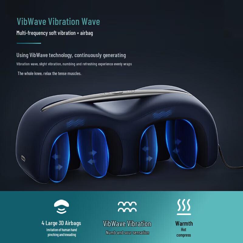 Philips 3D Air Wave Heated Knee Massager