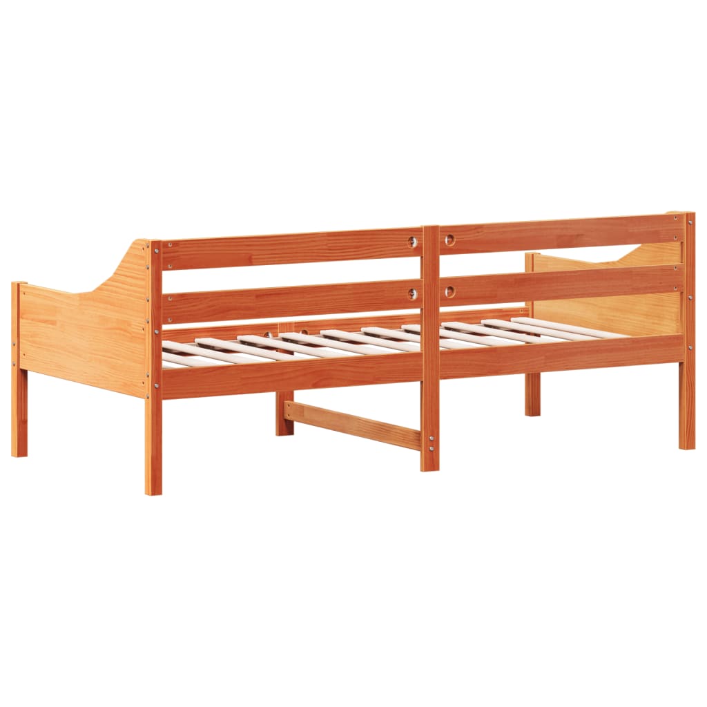 Daybed without Mattress Wax Brown 90 x 190 cm Solid Pine Wood
