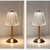 Table Lamp Bedroom, Bedside Lamp Light Luxury Diamond Crystal Lamp High-end Atmosphere Lamp Charging Touch Small Night Lamp