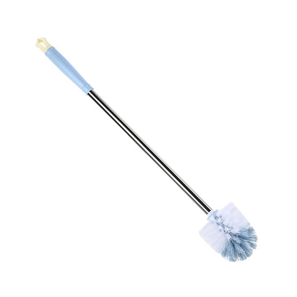 Toilet Cleaning Brush Stainless Steel Long Handle Sanitary Toilet Bowl Brush Bathroom Scrubber for Household