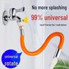 Univerzální silikonový otočný prodlužovač kohoutku - Ochrana proti stříkající vodě, nástavec do kuchyně/koupelny