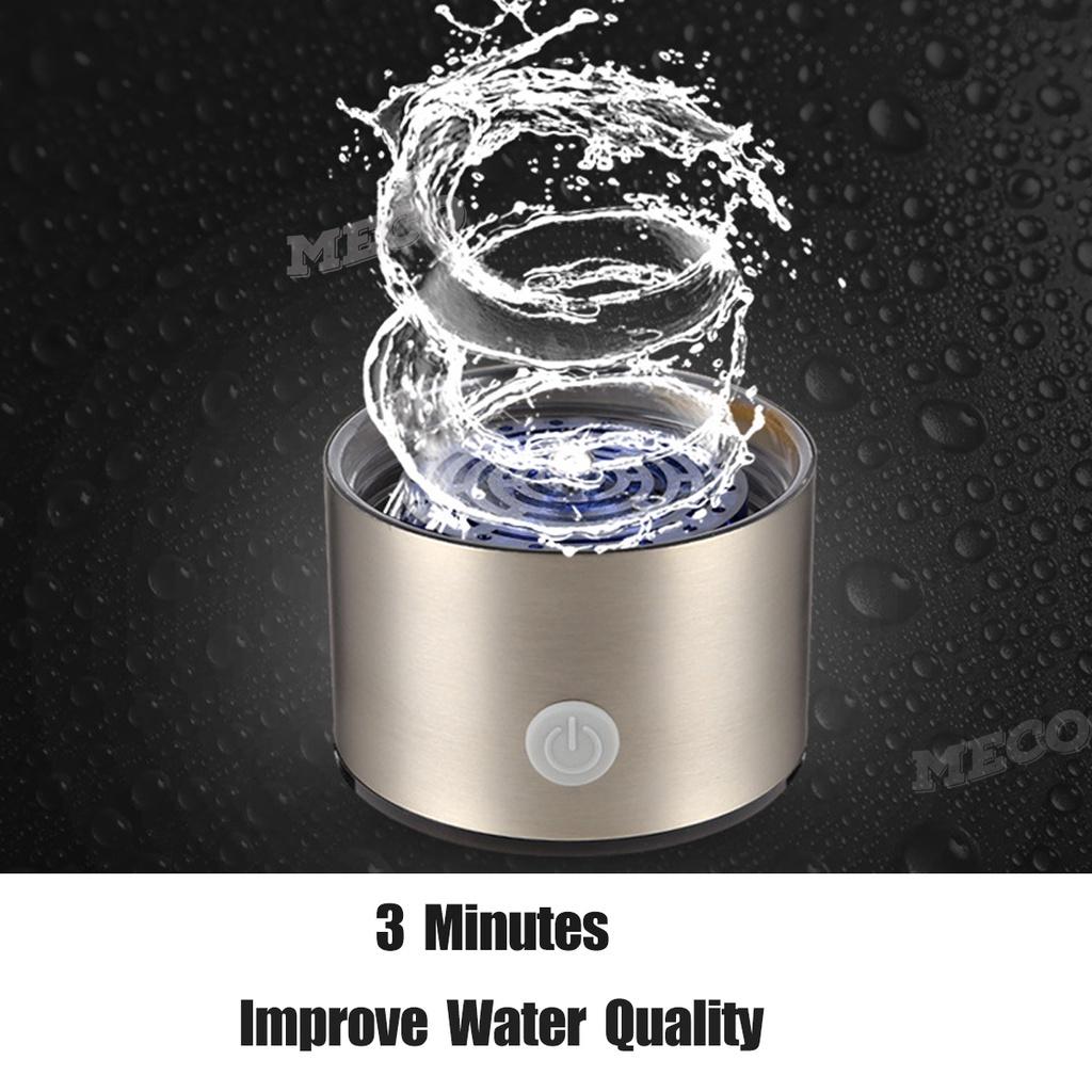 420ML Bottle Rechargeable Negative Ion Water Cup Hydrogens-rich Water Cup Water Generator Portable Water Ionizer 21.3cm x 6.7cm