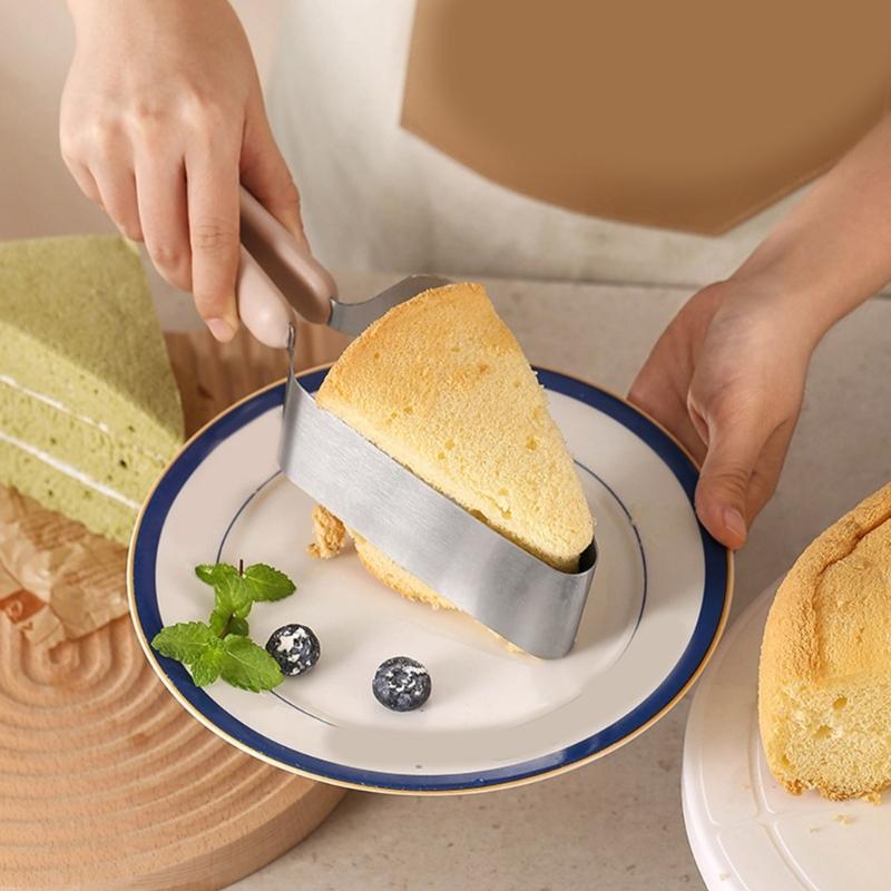 Cake Portion Tool Cake Serveres Easy to Use Precise Cutting Cake Tool StainIess Steel Cake Slicers Great for Any Gathering