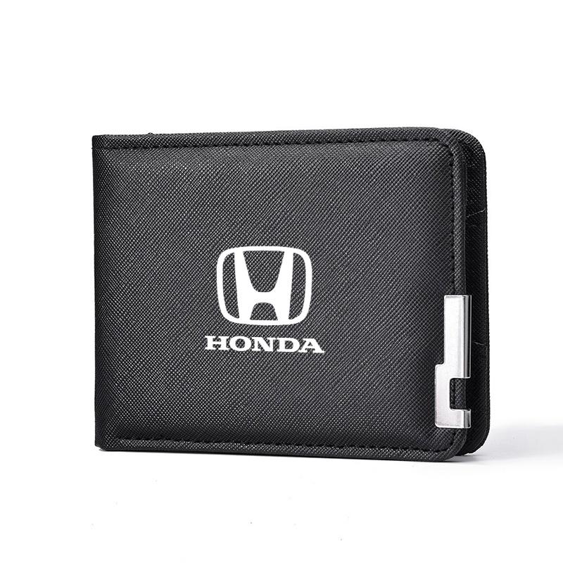 Borse Porta Documenti Auto Custodia Carte di Credito Copri Documento d'Identità Per Honda Civic Accord CRV HRV Insight Jazz CRX Pilot City Fit Jazz XD9