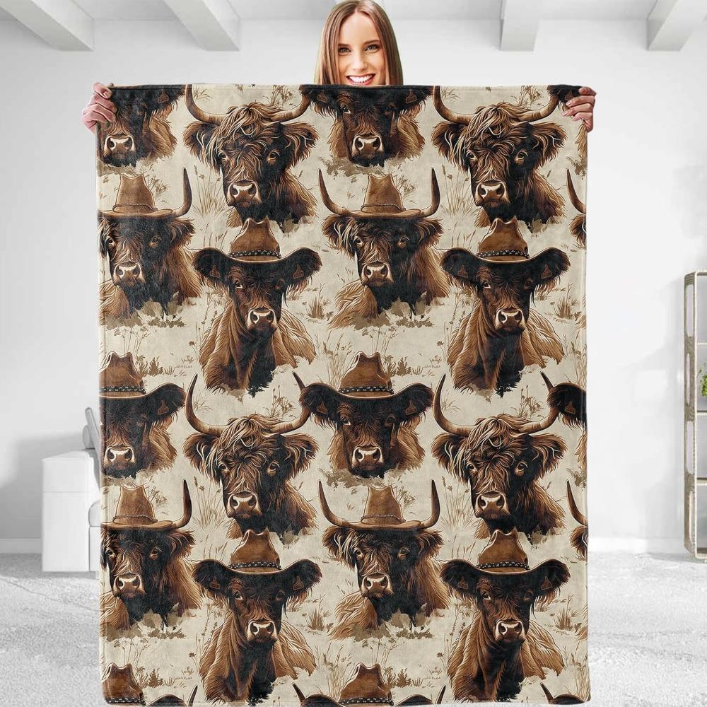 Adorable Hedgehog Throw Blanket Soft, Animal Print Comfy, Lightweight, Warm for Men and Women Bedroom Office Home Decor