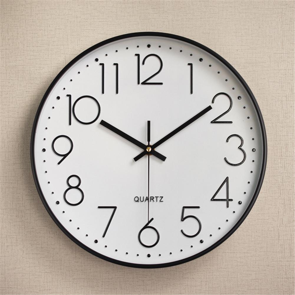 Silent Movement Wall Clock Fashion Living Room Wall Clock 12 Inch 30cm