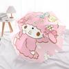 1pc My Melody Automatic Opening Folding Umbrella with 8-Bone Iron Frame for Outdoor Use, Perfect Gift for Fans, Travelers, Everyday Use, and Festive O