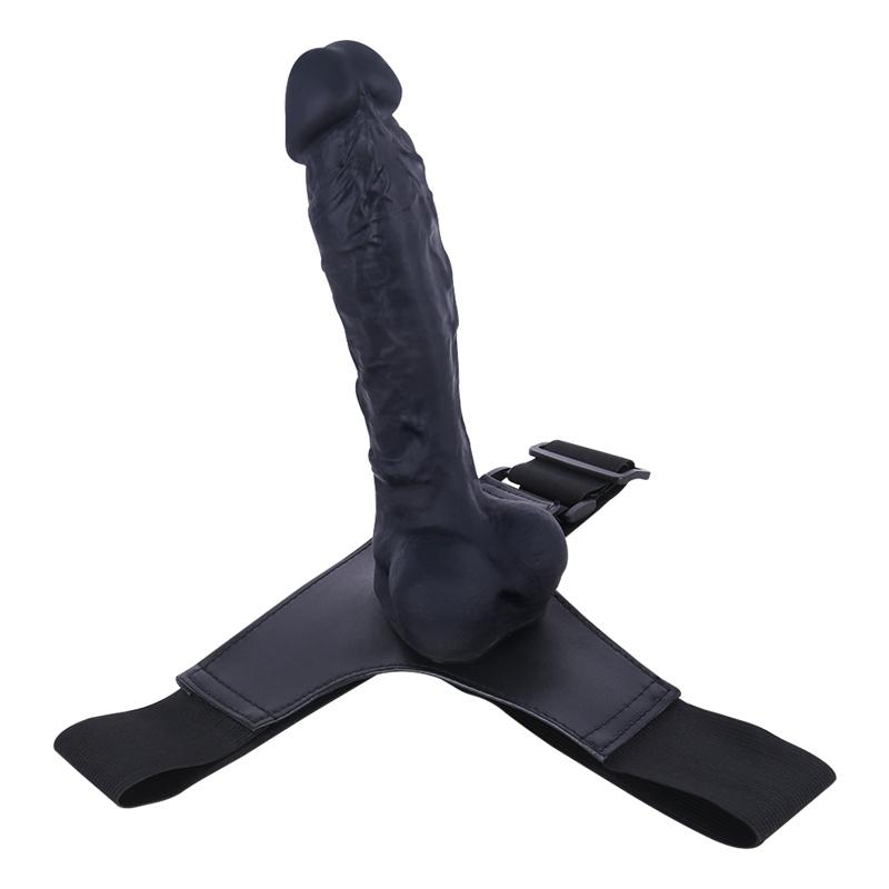 Triangle Wear Centurion Single Hardness Liquid Silicone Wear Leather Pants Simulation Penis Pulling Comrade Men