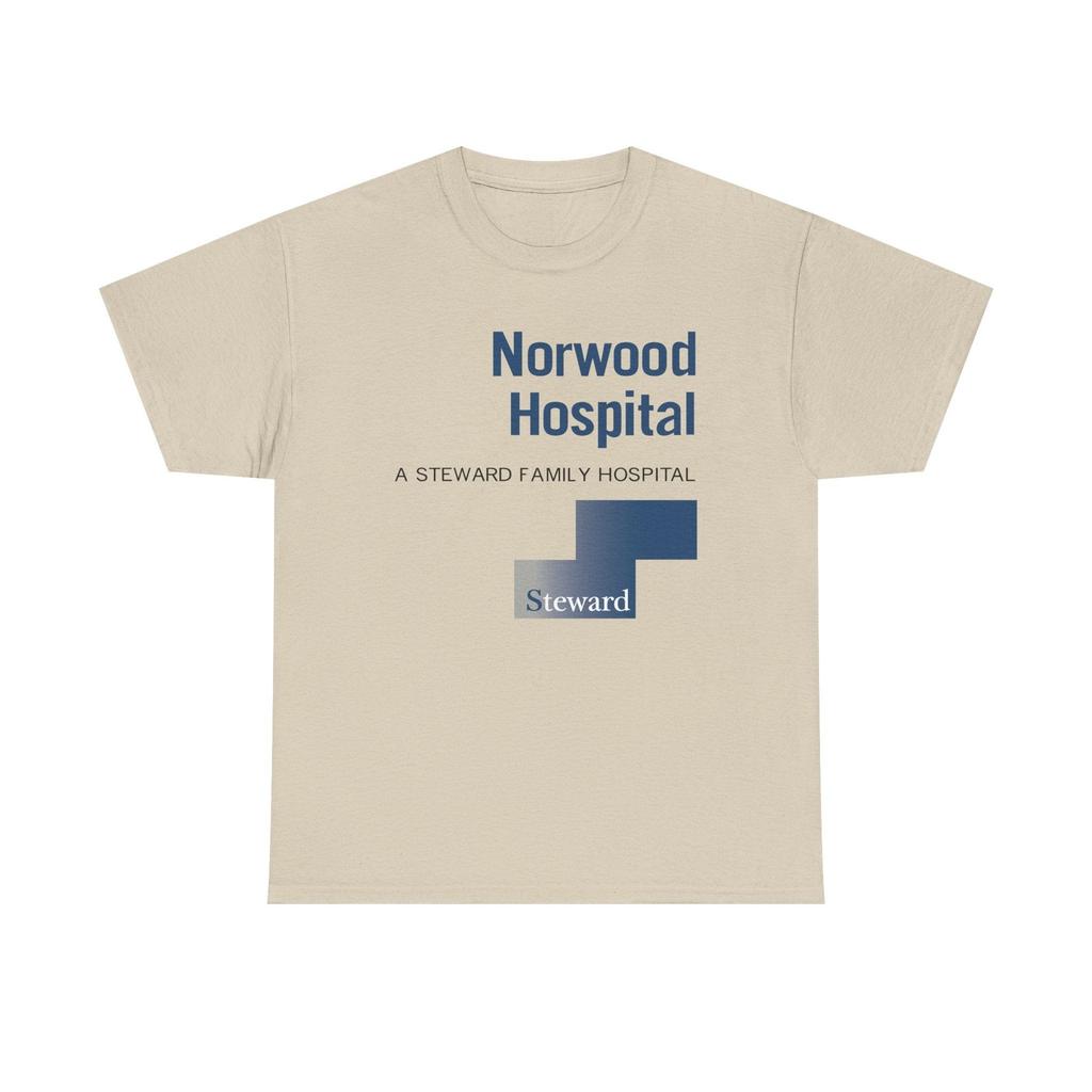 Norwood Hospital Defunct Medical Center T-Shirt A Steward Family Hospital Tee