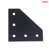 1Pcs T/L Type 5 Hole Joint Board Plate Corner Angle Bracket Connection Joint Strip For 2020 3030 4040 Aluminum Profile