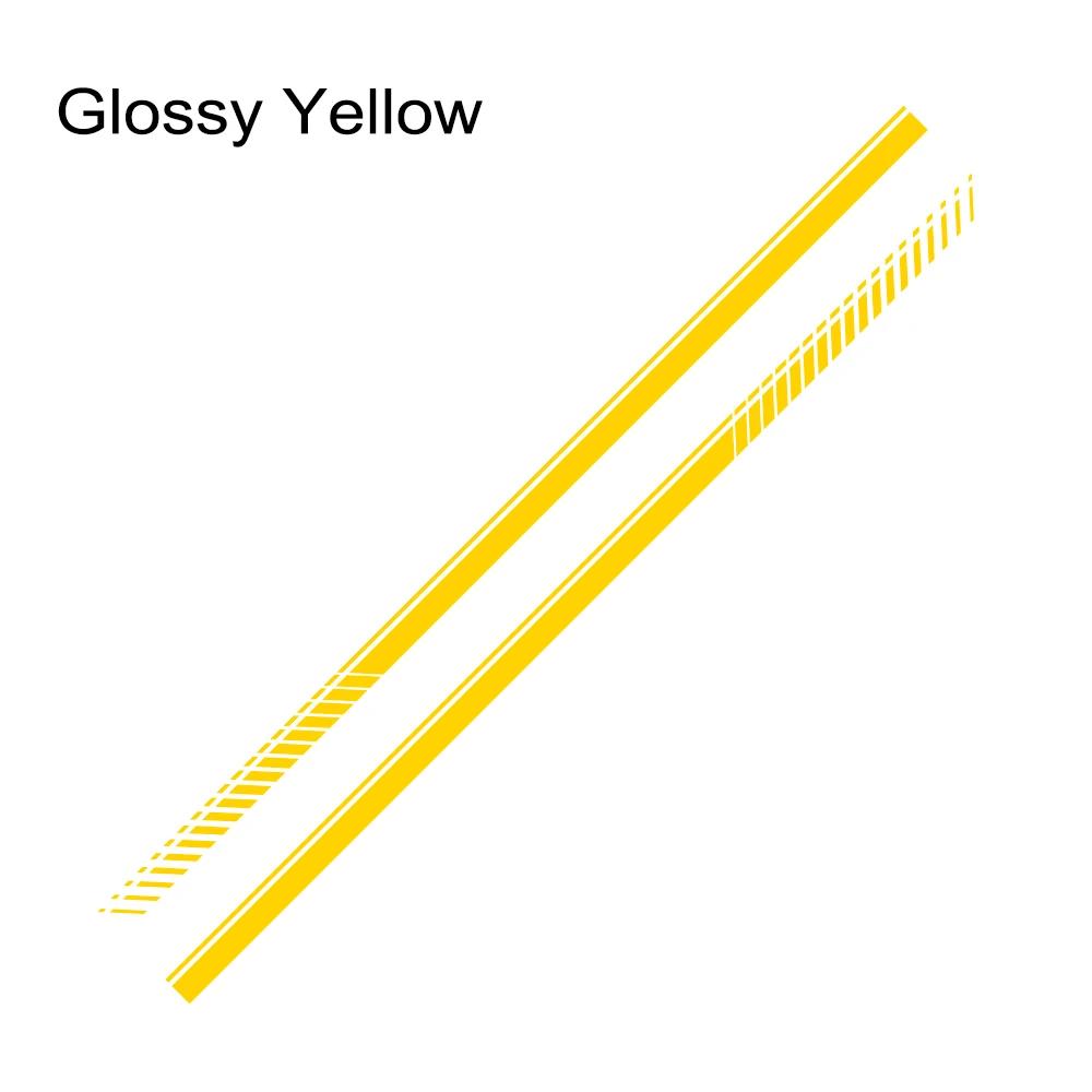 2PCS Car Door Waist Line Side Racing Stripes Decoration Stickers Auto Body Decor Vinyl Film Decals Accessories For Toyota Hiace