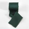 1 Roll 5 yards Frayed Edged Satin Handmade Smooth Soft Ribbon For Wedding Invitation Bouquets Birthday Party DIY Decoration Gift