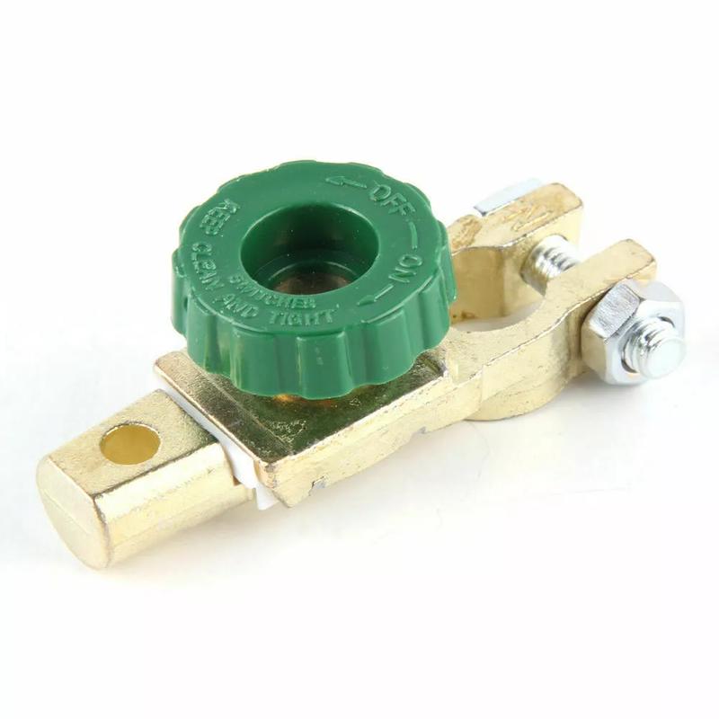 2pcs Car Battery Switch Isolator Terminal 12V 24V 2x Quick Cut-Off Disconnect Master Car Interior Parts