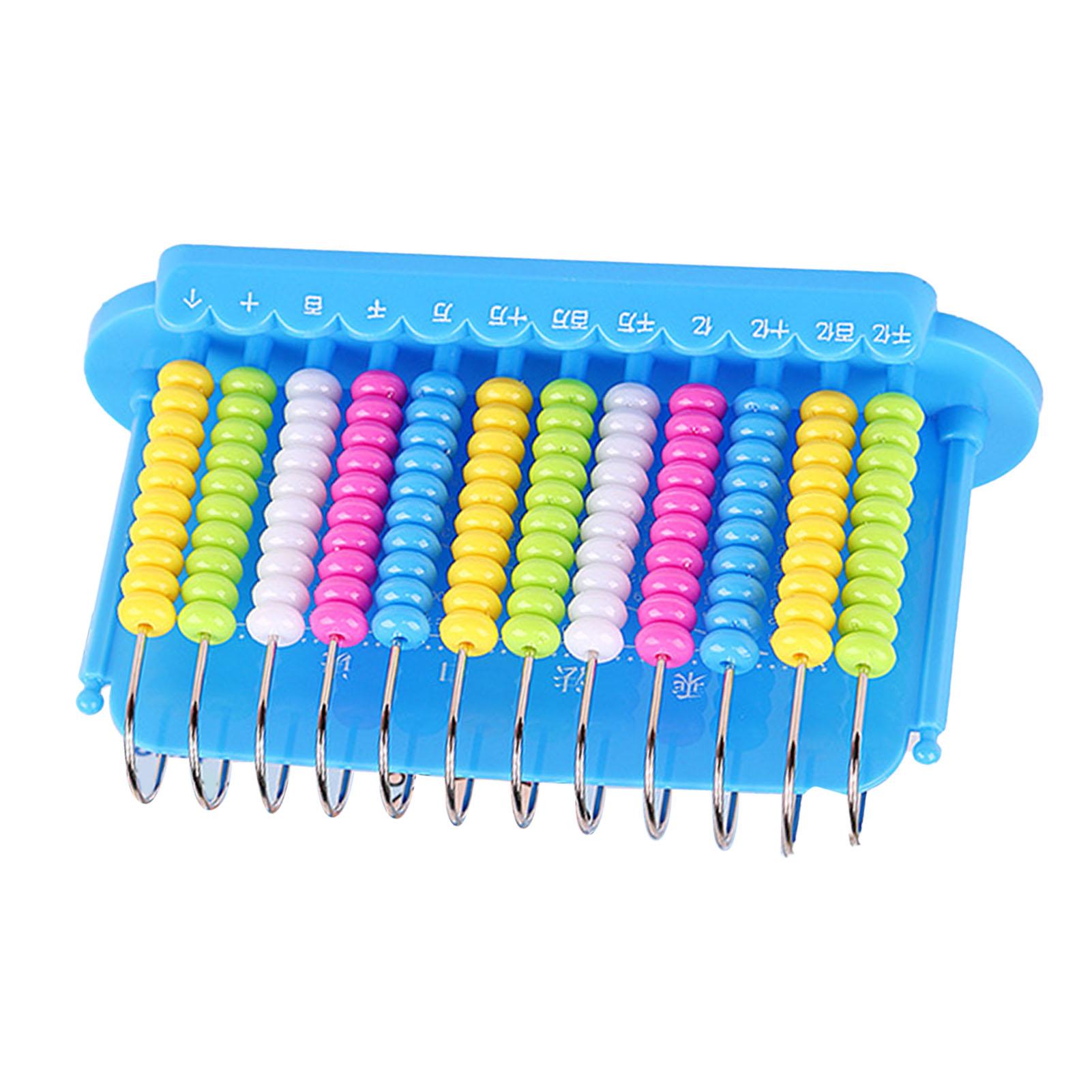 

Арифметическая вычислительная рамка 12 рядов 5 цветов пластиковая ментальная счетная рамка для счета