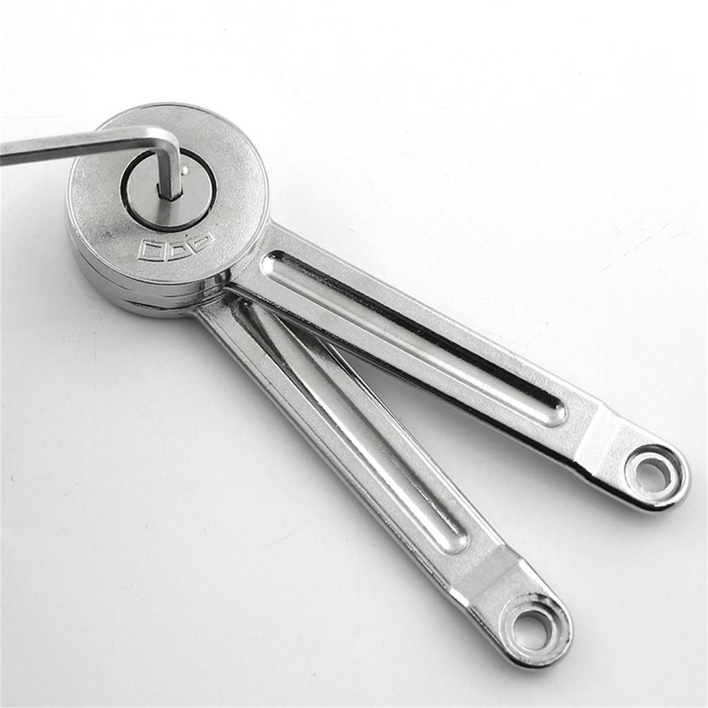 2PCS Zinc Alloy Lid Stay Hinges With Adjustable Tension for Safe Soft Close Wood Toy Box Chest Storage Solution