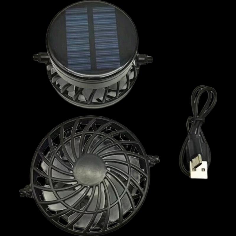 Solar Powered Cooling Fan Hats