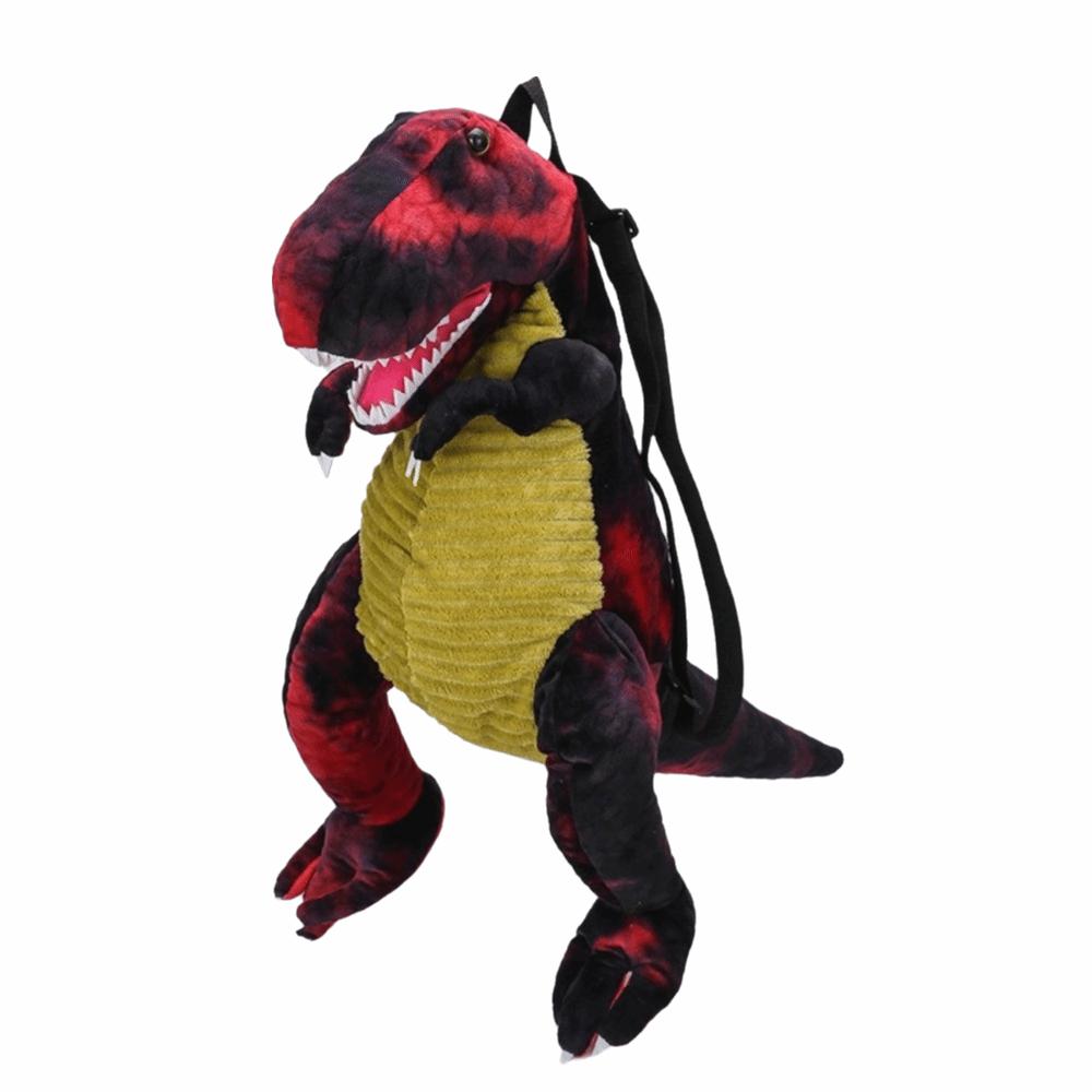 Creative Cartoon Dinosaur Backpack 3D Cute Dinosaur Backpack Animal Dinosaur Bag  Educational Toy