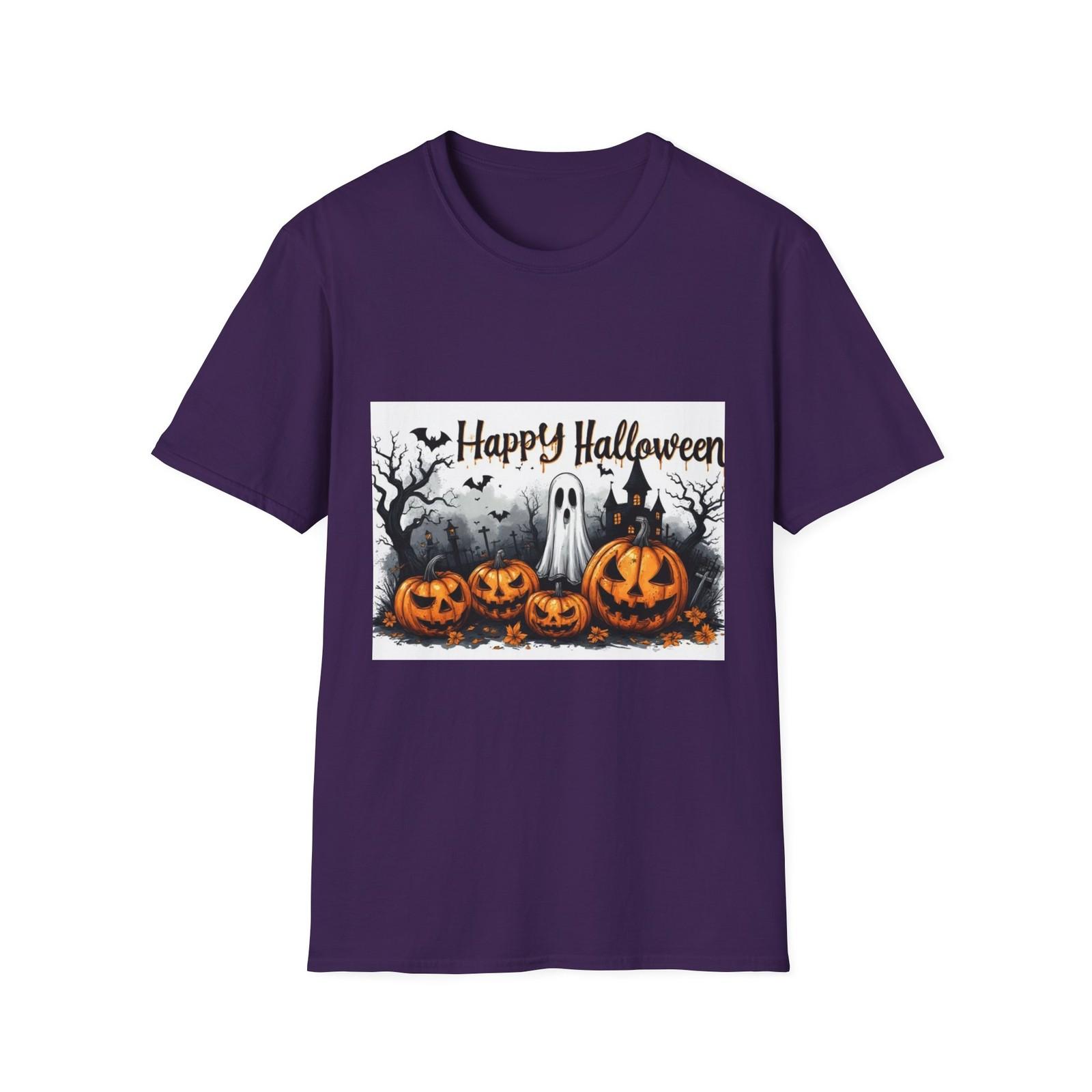 Halloween Graphic T-Shirt, Spooktacular Costume Tee, Unisex, Gift for Halloween S разноцветный
