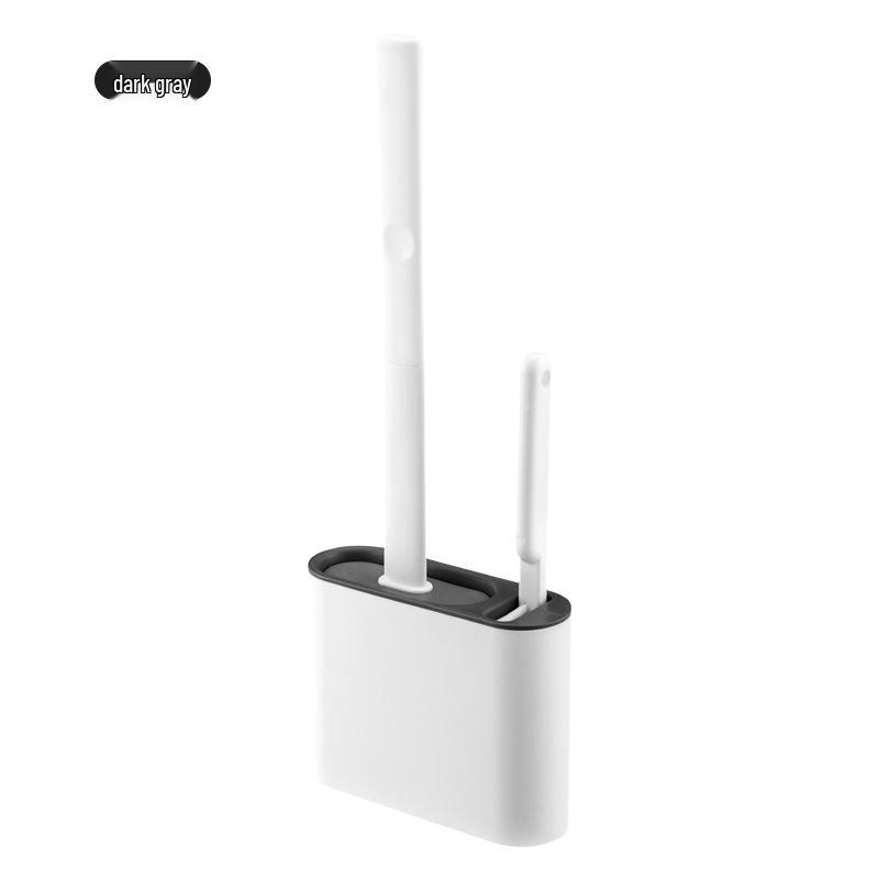 

Силиконовый набор туалетных щеток - Без мертвых углов, настенный инструмент для чистки ванной комнаты