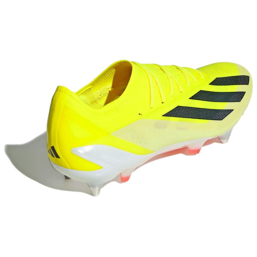 New Adidas X CRAZYFAST Slip Resistant Abrasion Resistant Soccer Shoes Men's Yellow IF0665