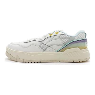 Li Ning Common Clássico Anos 80 Moda Retrô Versátil Tendência Confortável Antiderrapante Resistente ao Desgaste Aumento de Altura Cano Baixo Tênis de Skate AGCV208-6