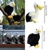 Realistic Eagle Plush Toy For Wildlife Enthusiasts 25cm/35cm/45cm