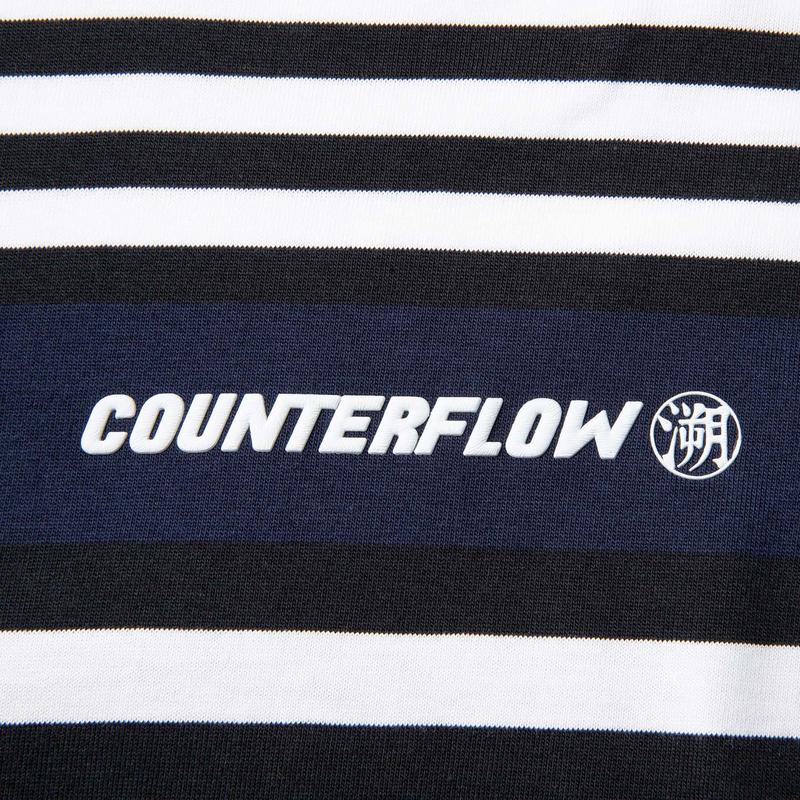 Li Ning CF Striped Comfortable Temperature Control Antibacterial Short Sleeve T-Shirt Men Tops Deep-Iris-Blue ATSV181-2