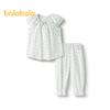 Balabala Kids' Bamboo Fiber Summer Pajama Set