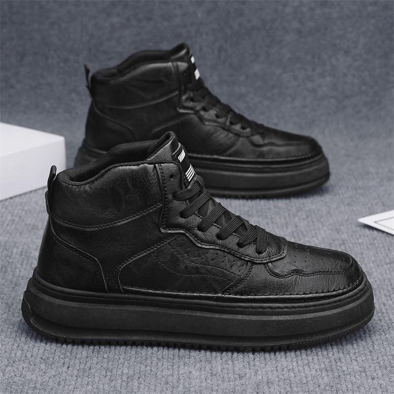 New Fashion Autumn And Winter Men's Low Top Martin Boots Students Male Boys Trending Soft Sole Work Shoes Labor Protection Martin Sneakers