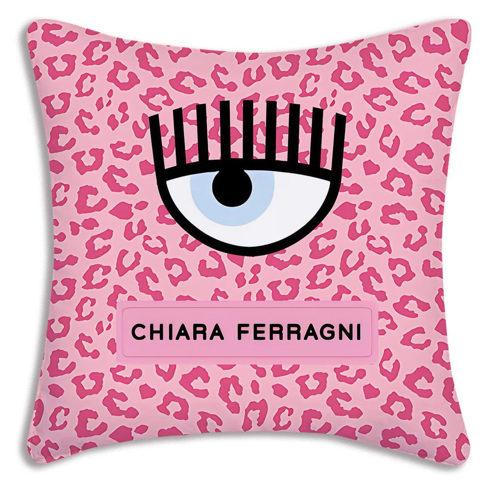 Fashion Trend Eyes Pillow Covers Cartoon Sofa Decorative Home Double-sided Printing Short Plush Cute Cushion Cover
