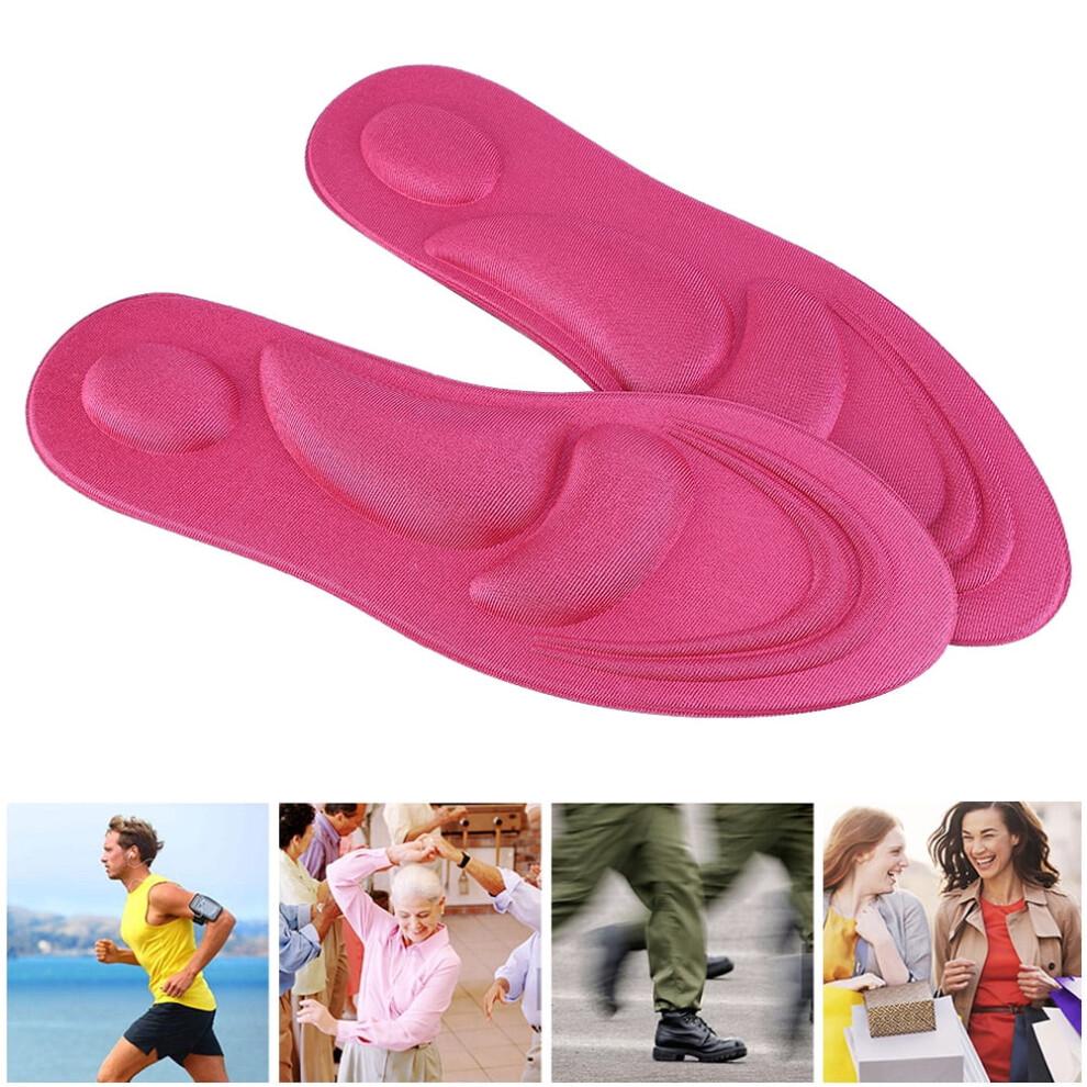 1Pair Memory Foam Insole Pads, Orthotic Insoles Flat Feet Arch Support Comfort Memory Insole Shoe Pad for Men & Women