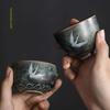 Rui Ching Cheung Gru Fatta a Mano Cottura su Pietra Tazza da Tè Vintage Tazza Personale del Maestro Tazza da Tè