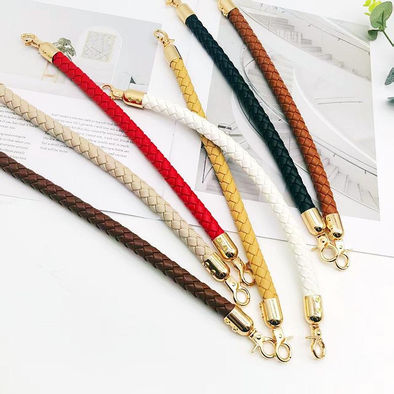 Schicker 30cm geflochtener PU-Lederriemen für anpassbare DIY-Taschenhenkel-Lösungen