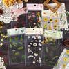 Flower Language Series PET Stickers – 6 Styles for Scrapbooking and Decoration
