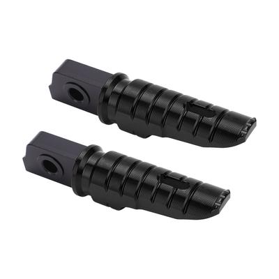 2 Peças Pedaleira Dianteira de Motocicleta Apoio para os Pés Liga de Alumínio T6063 Antiderrapante À Prova de Ferrugem Substituição para Aprilia GPR125